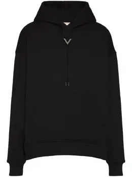 Valentino Garavani: Чёрная толстовка 
