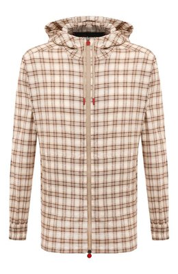 Kiton: Льняная толстовка 