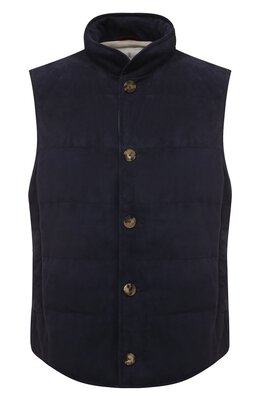 Brunello Cucinelli: Замшевый жилет 
