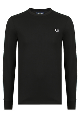 FRED PERRY: Чёрный свитшот 