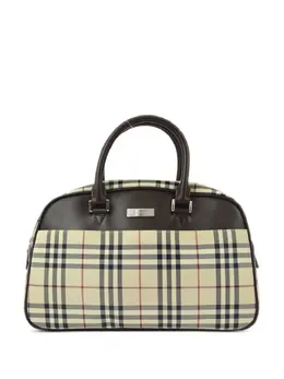 Burberry Pre-Owned: Бежевая сумка 