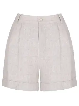 FORTE DEI MARMI COUTURE: Бежевые шорты 