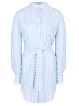FORTE DEI MARMI COUTURE: Льняное платье 