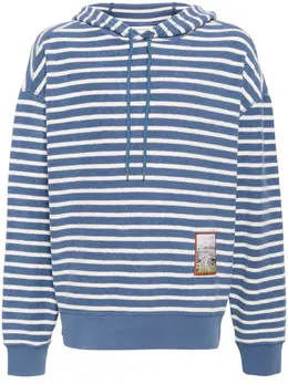 Maison Kitsuné: Толстовка в полоску 