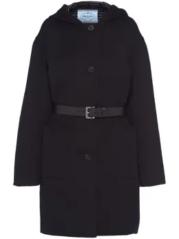 Prada: Однобортное пальто 