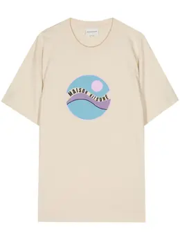 Maison Kitsuné: Хлопковая футболка 