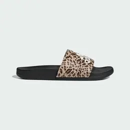 adidas: Чёрные шлёпанцы  Adilette