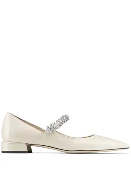 Jimmy Choo: Белые балетки  Bing