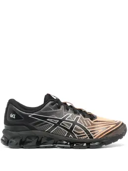 ASICS: Чёрные кроссовки  Gel-Quantum 360