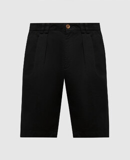 Brunello Cucinelli: Чёрные шорты 