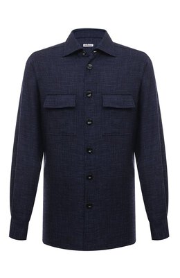 Kiton: Рубашка из шерсти 