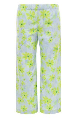 Marni: Хлопковые брюки 