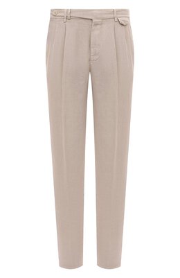 Brunello Cucinelli: Бежевые брюки 