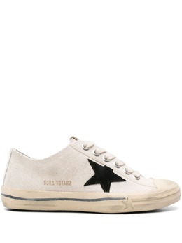 Golden Goose: Белые кроссовки  Star