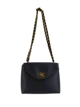 CHANEL Pre-Owned: Чёрная сумка 