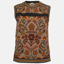 M Missoni: Коричневый топ 