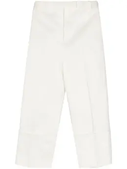 Thom Browne: Белые брюки 