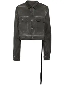 Rick Owens DRKSHDW: Джинсовый плащ 