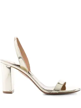 Aquazzura: Прозрачные сандалии  So Nude