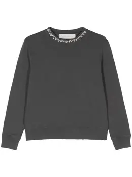 Golden Goose: Свитшот со стразами 