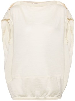 Comme Des Garçons: Топ из шерсти 