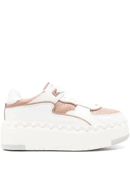 Valentino Garavani: Белые кроссовки 