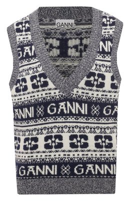 Ganni: Жилет из шерсти 