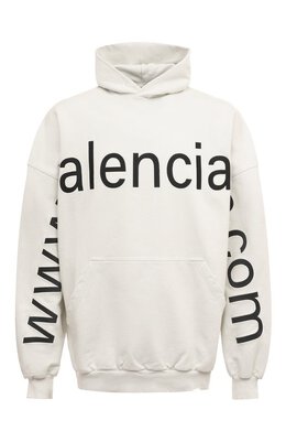 Balenciaga: Хлопковая толстовка 