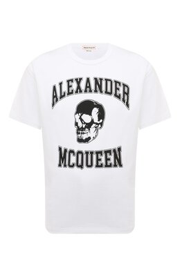 Alexander McQueen: Хлопковая футболка 