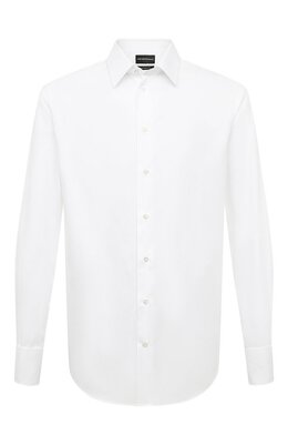 Emporio Armani: Хлопковая рубашка 
