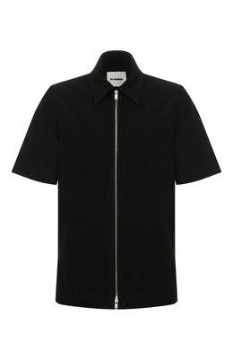 Jil Sander: Бархатная рубашка 