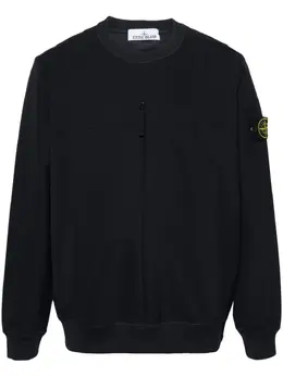 Stone Island: Чёрный свитшот  Compass