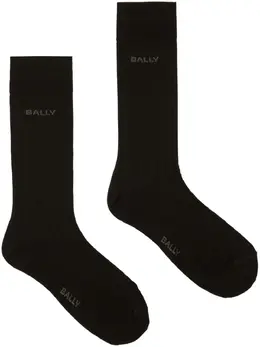 Bally: Чёрные носки 