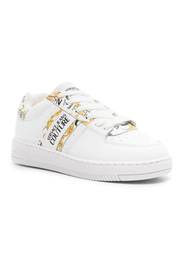 VERSACE JEANS COUTURE: Белые кеды 