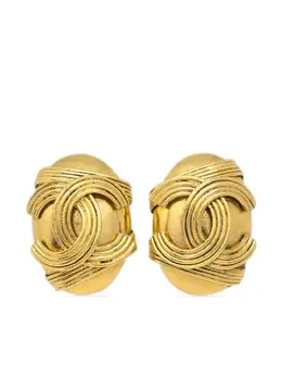 CHANEL Pre-Owned: Серьги 