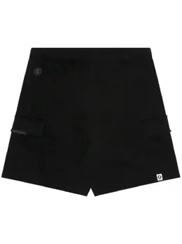 AAPE BY *A BATHING APE®: Чёрные шорты 