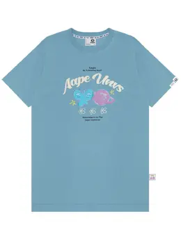 AAPE BY *A BATHING APE®: Футболка с принтом 