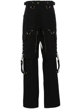 Givenchy: Чёрные брюки 
