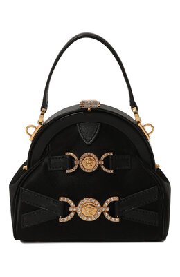 Versace: Чёрная сумка  Medusa