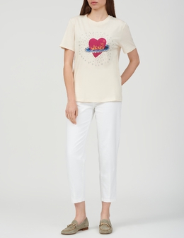 WEEKEND MAX MARA: Бежеві футболки 