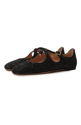 Bally: Чёрные балетки 