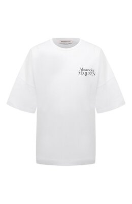 Alexander McQueen: Хлопковая футболка 