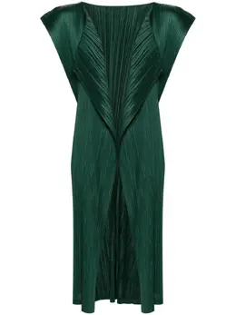 Pleats Please Issey Miyake: Тёмный жилет 