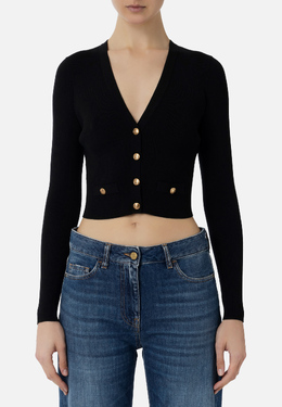 ELISABETTA FRANCHI: Трикотажный кардиган 