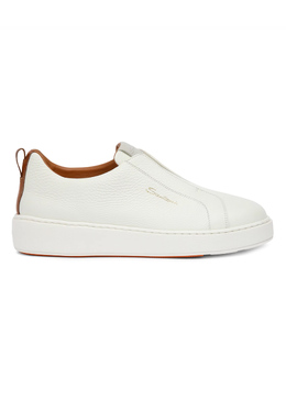 SANTONI: Белые кеды 