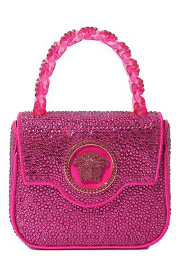 Versace: Розовая сумка  Medusa