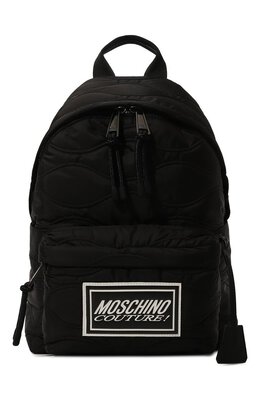Moschino: Чёрный рюкзак 