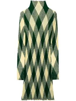 Burberry: Трикотажное платье 