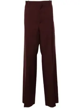 Jil Sander: Брюки из шерсти 