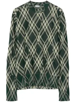 Burberry: Тёмный свитер 